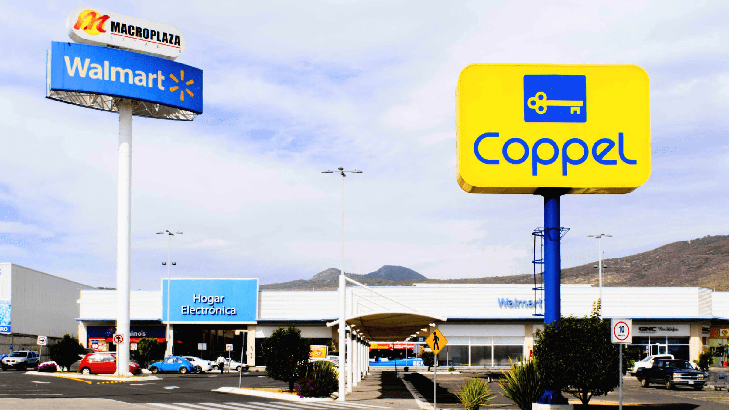 Estacionamiento desde arriba